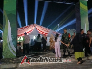 Babinsa Koramil Taliwang Kawal Ribuan Peserta KTNA dan Agro Expo NTB 2025