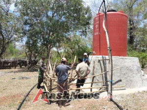 Babinsa Tesabela Bersama Aparat Desa Tinjau Kondisi Pangkuan Viber