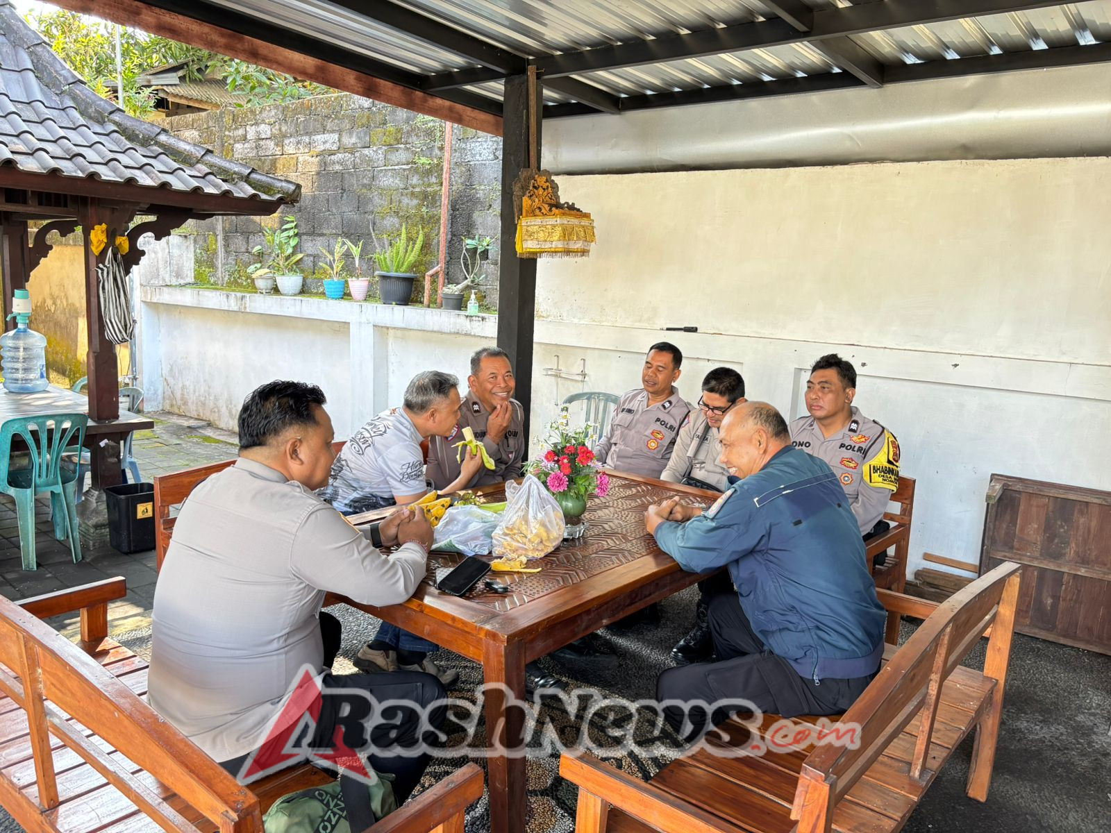 Kapolsek Seltim Tekankan Antisipasi Kriminalitas dan Dukung Program Ketahanan Pangan