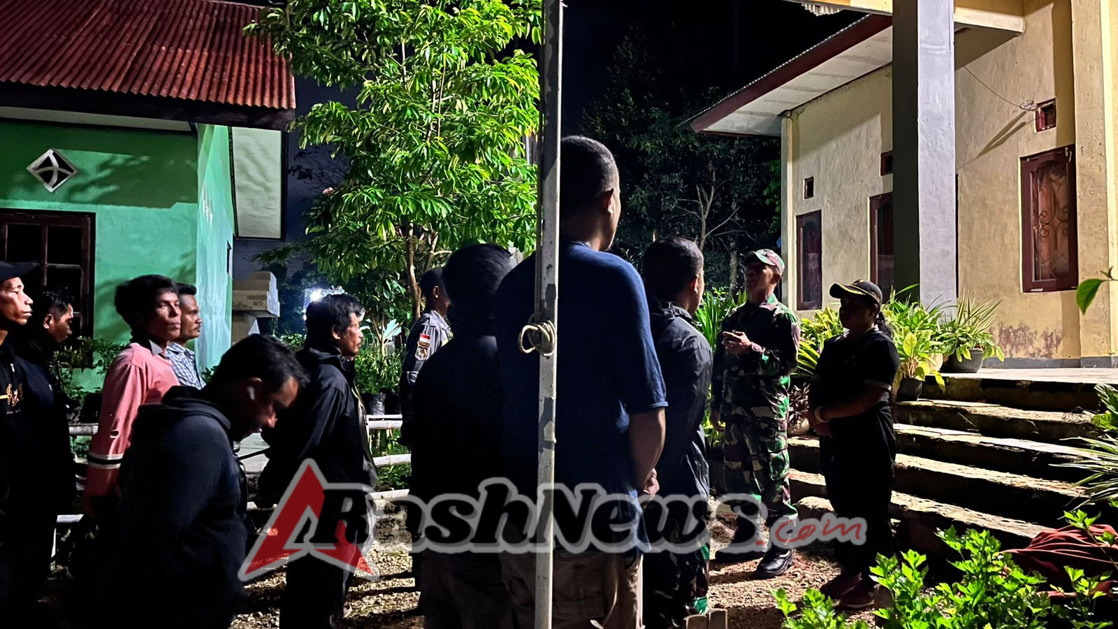 Wujudkan Lingkungan Aman, Kodim 1613/Sumba Barat Laksanakan Patroli Gabungan