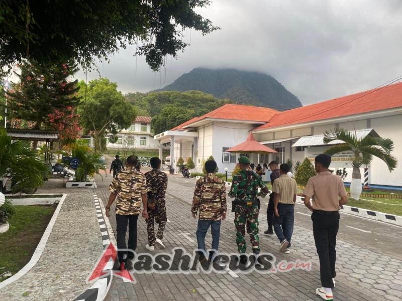 Kodim 1602/Ende Libatkan Banser, FKPPI, dan Pemuda Katolik dalam Patroli Keamanan