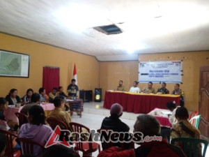 Kebersamaan Babinsa, Pemerintah dan Masyarakat Langagedha dalam Musyawarah Desa