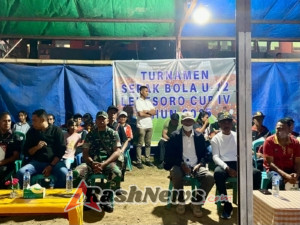 Lekesoro Cup IV Tahun 2025 Resmi Ditutup, Babinsa Boawae Beri Dukungan Penuh