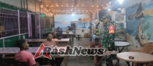 Kopda Kariawan Mantapkan Kewaspadaan Lewat Patroli di Pelabuhan Aimere