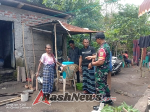 Tingkatkan Kamtibmas, Babinsa Ende Ajak Warga Desa Ondorea Waspada Lingkungan