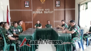 Kodim 1613/Sumba Barat Terima Audit Kinerja Oleh Tim Wasrik Dari Itdam IX/Udayana