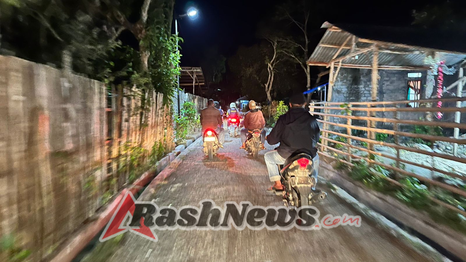 Patroli Kodim 1613 Bersama Kelurahan Kampung Baru Disambut Positif Warga