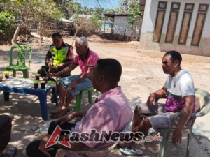 Babinsa Koramil 03/Batutua Tinjau Lokasi Dapur Program Makan Bergizi Gratis di Desa Persiapan Kelapa