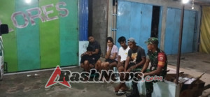 Patroli Babinsa Wujudkan Situasi Aman di Kecamatan Aimere