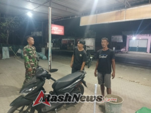 Koramil 1607-06/Lape-Lopok Gelar Patroli Wilayah Jaga Stabilitas Keamanan