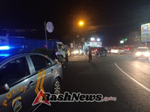 Unit Turjawali Sat Samapta Kawal Keamanan Malam Lewat Patroli Lampu Biru