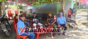 Babinsa Ende Hadir di Tengah Warga, Ajak Masyarakat Jaga Kesehatan dan Keamanan