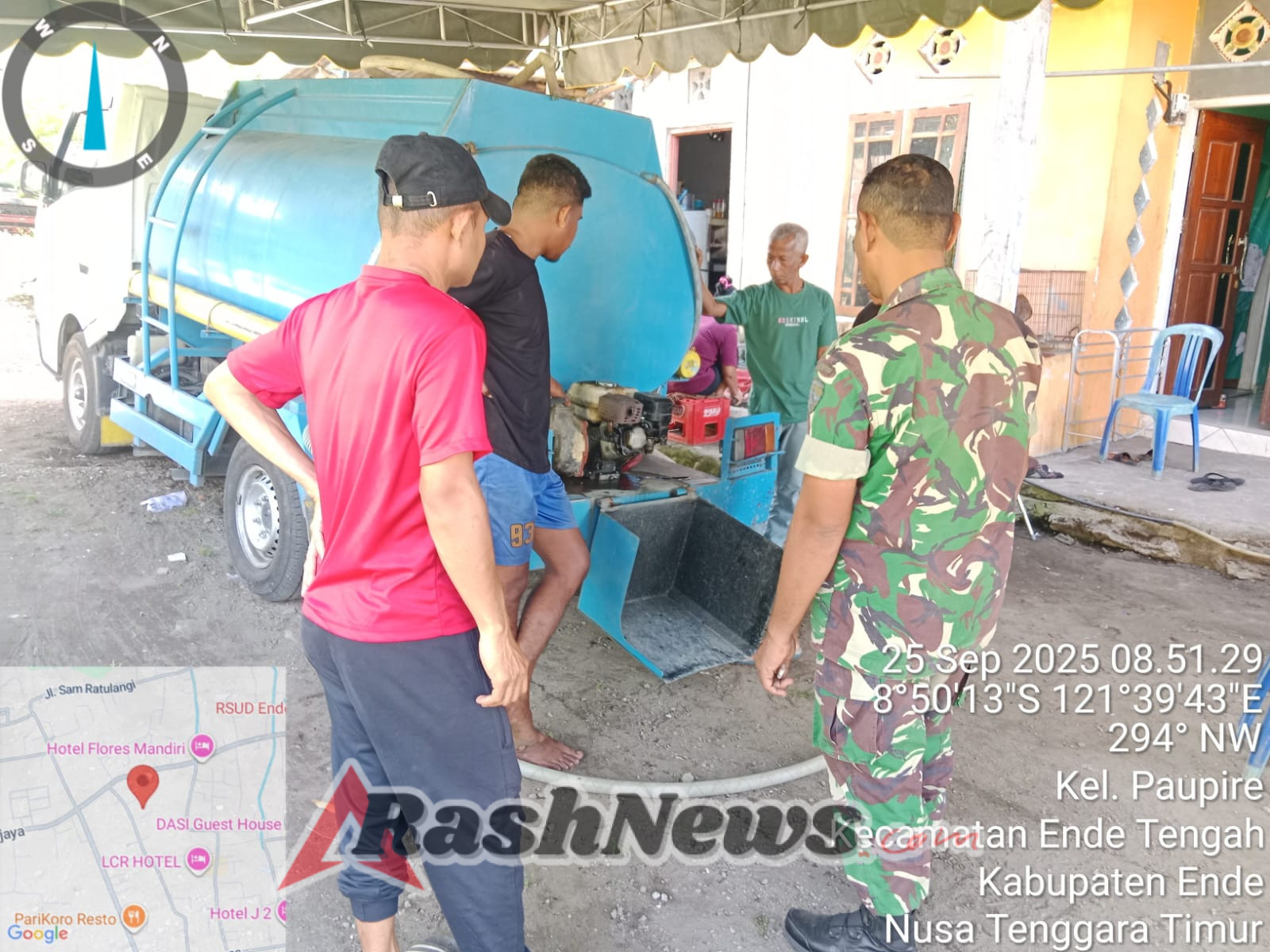 Pelda Mursalim Mandar Ajak Warga Jaga Kamtibmas Lewat Kegiatan Komsos di Pa’upire