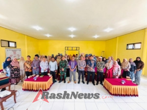 Babinsa Brang Rea Perkuat Sinergi Melalui Rapat Lokakarya Mini Lintas Sektor