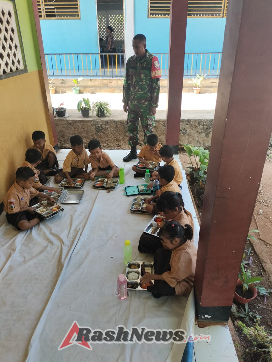 Koptu Mesak Foeh Dukung Peningkatan Gizi Siswa Lewat Program Makan Bergizi Gratis