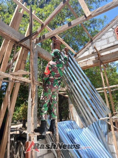 Babinsa Koramil 1627-03/Batutua Ajak Warga Utamakan Keselamatan dalam Bekerja