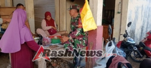 Babinsa Lamusung Tekankan Pentingnya Kebersihan untuk Cegah Penyakit Musim Hujan