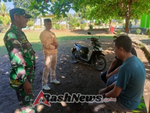 Komsos Babinsa Desa Beru Bahas Uji Coba Program Gizi untuk Anak Sekolah