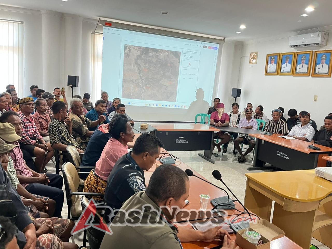 Masyarakat Kadumbul dan Pala Kahembi Dukung Rencana Pembangunan Batalyon TP