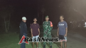 Babinsa Boawae Turun ke Lapangan, Patroli dan Sapa Anak Muda di Olakile