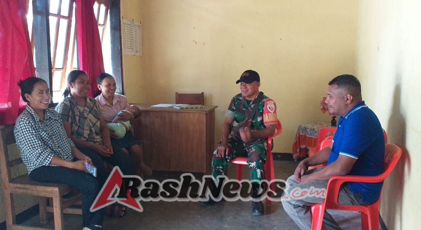 Komsos Babinsa, Ajang Wujudkan Desa Nifuboke yang Harmonis