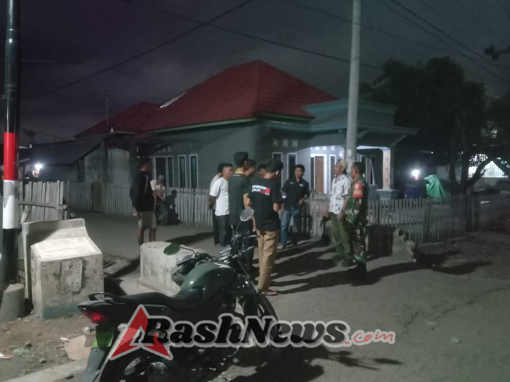 Babinsa Bersama BPD dan LPM Gelar Patroli Malam di Desa Serakapi