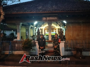 Pererat Silahturahmi, Babinsa Semarapura Kauh Atensi Pertemuan Serap Aspirasi Bendesa Adat