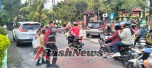 Polsek Gianyar Hadir di Tengah Masyarakat, Wujudkan Kamtibselcarlantas Lewat Pos Pagi