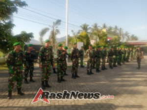 Kodim 1628/Sumbawa Barat Perkuat Kesiapan Melalui Apel Siaga-III Gabungan Personel