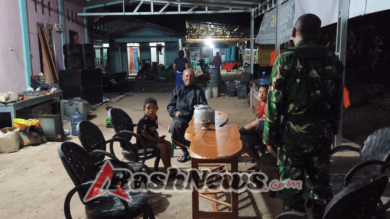 Kodim 1612/Manggarai Bersama Ormas Gelar Patroli Gabungan Jaga Stabilitas Keamanan Wilayah