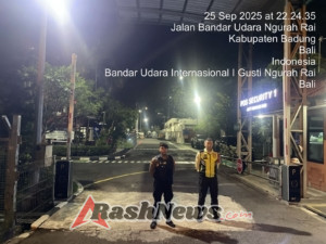 Cegah Gangguan Kamtibmas, Polres Bandara Rutin Laksanakan Patroli Malam