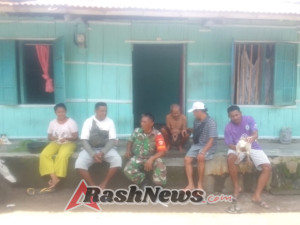 Babinsa 1602-01/Ende Laksanakan Pamwil, Ciptakan Wilayah Aman dan Kondusif