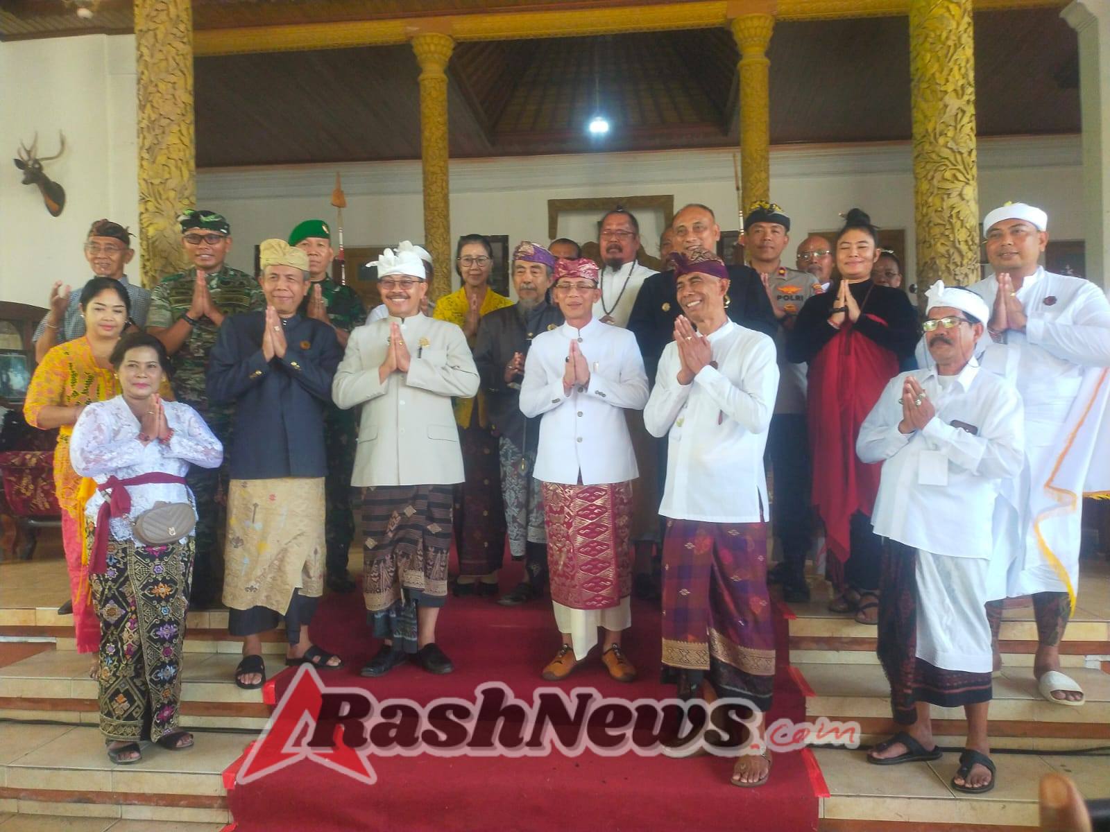 Dandim Klungkung; Pesamuan Agung Pasemetonan Ageng Trah Arya Kuthawaringin Momentum Satukan Komitmen Jaga Warisan Budaya