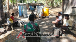 Babinsa Koramil 1618-05/Biut Ajak Remaja Desa Hauteas Siapkan Diri Jadi Prajurit TNI