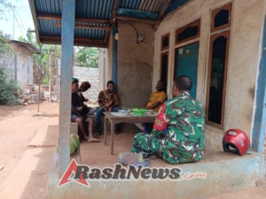 Pemantauan Babinsa di Fuisama Berjalan Aman dan Tertib