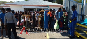 Kapal Garda Maritim 3 Berlayar dari Pantai Baru Tujuan Bolok-Kupang