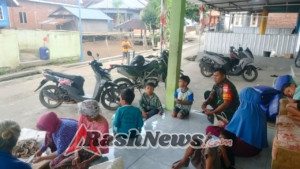 Komsos Babinsa Desa Mantar Dapat Respon Positif, Warga Diajak Bersama Wujudkan Kamtibmas