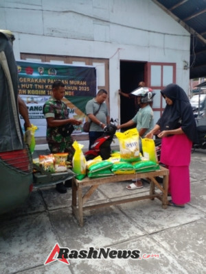 Pendistribusian Beras SPHP Kodim 1602/Ende Capai 118 Ton Hingga Akhir September