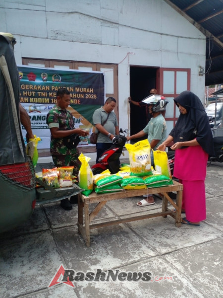 Pendistribusian Beras SPHP Kodim 1602/Ende Capai 118 Ton Hingga Akhir September