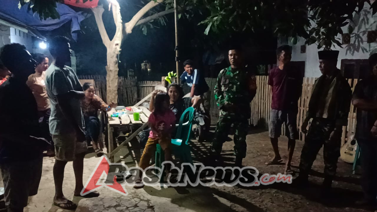 Patroli Siskamling di Kecamatan Sape dan Lambu, Cegah Dampak Negatif di Kalangan Remaja