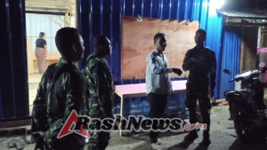 Wujud Sinergitas, Kodim 1612/Manggarai Patroli Bareng Ormas