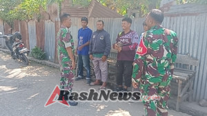 Koramil Rasanae Bersinergi dengan Tokoh Masyarakat Dukung Keamanan Lingkungan