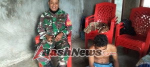 TNI Hadir di Tengah Masyarakat, Babinsa Gelar Komsos dan Pantau Situasi Kamtibmas di Desa Ngguwa