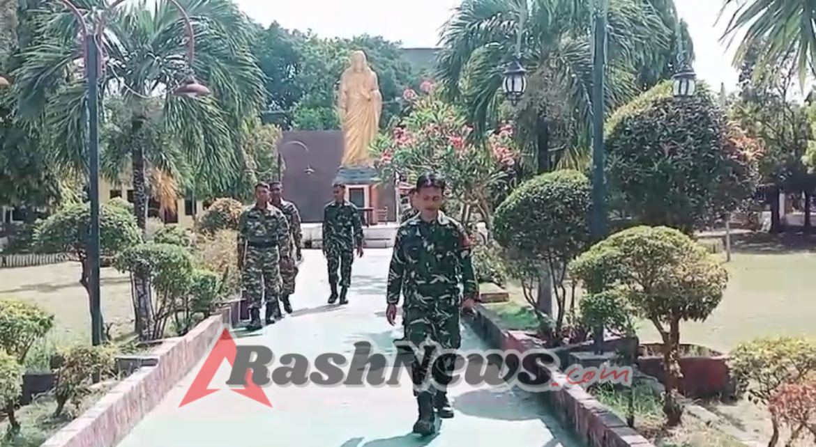 Kodim 1603/Sikka dan Komcad SPPI Perkuat Kesiapsiagaan Melalui Patroli Gabungan Jelang HUT TNI ke-80