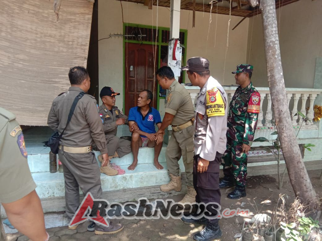 Wujud Kepedulian, Babinsa Desa Saba Dampingi Evakuasi Warga ke RSJ Bangli