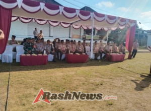 Babinsa Bersama Forkopimda Bangli Hadiri Pembukaan Jambore Cabang dan LT III Pramuka Penggalang