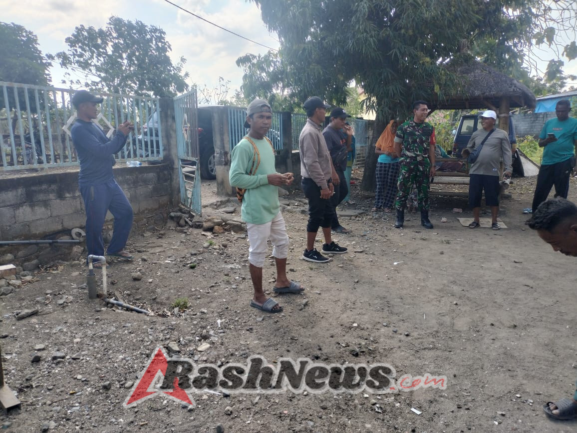 Babinsa Hu’u Laksanakan Kegiatan Teritorial Jaga Stabilitas Wilayah