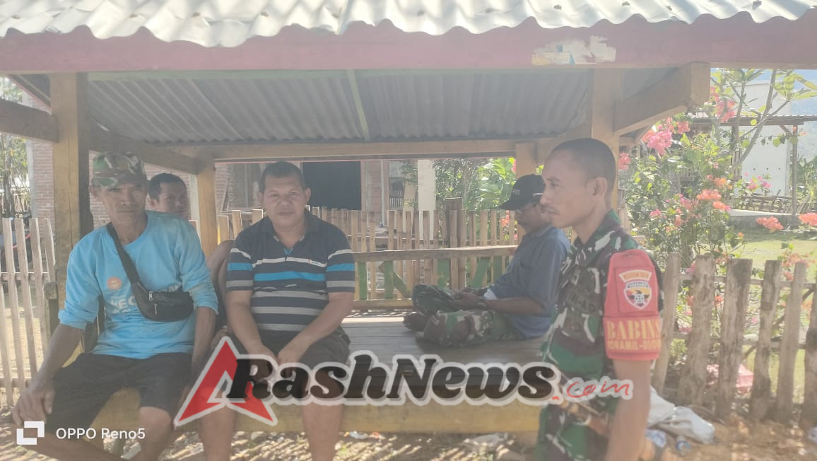 Babinsa Kareke Edukasi Warga Jaga Generasi Muda