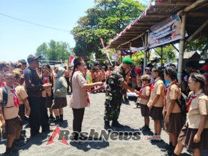 Kehadiran TNI-Polri juga memberikan rasa nyaman bagi peserta, pembina, maupun masyarakat yang turut hadir menyaksikan kegiatan