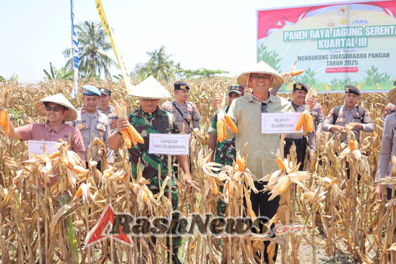 Kodim 1607/Sumbawa Komitmen Perkuat Ketahanan Pangan Nasional